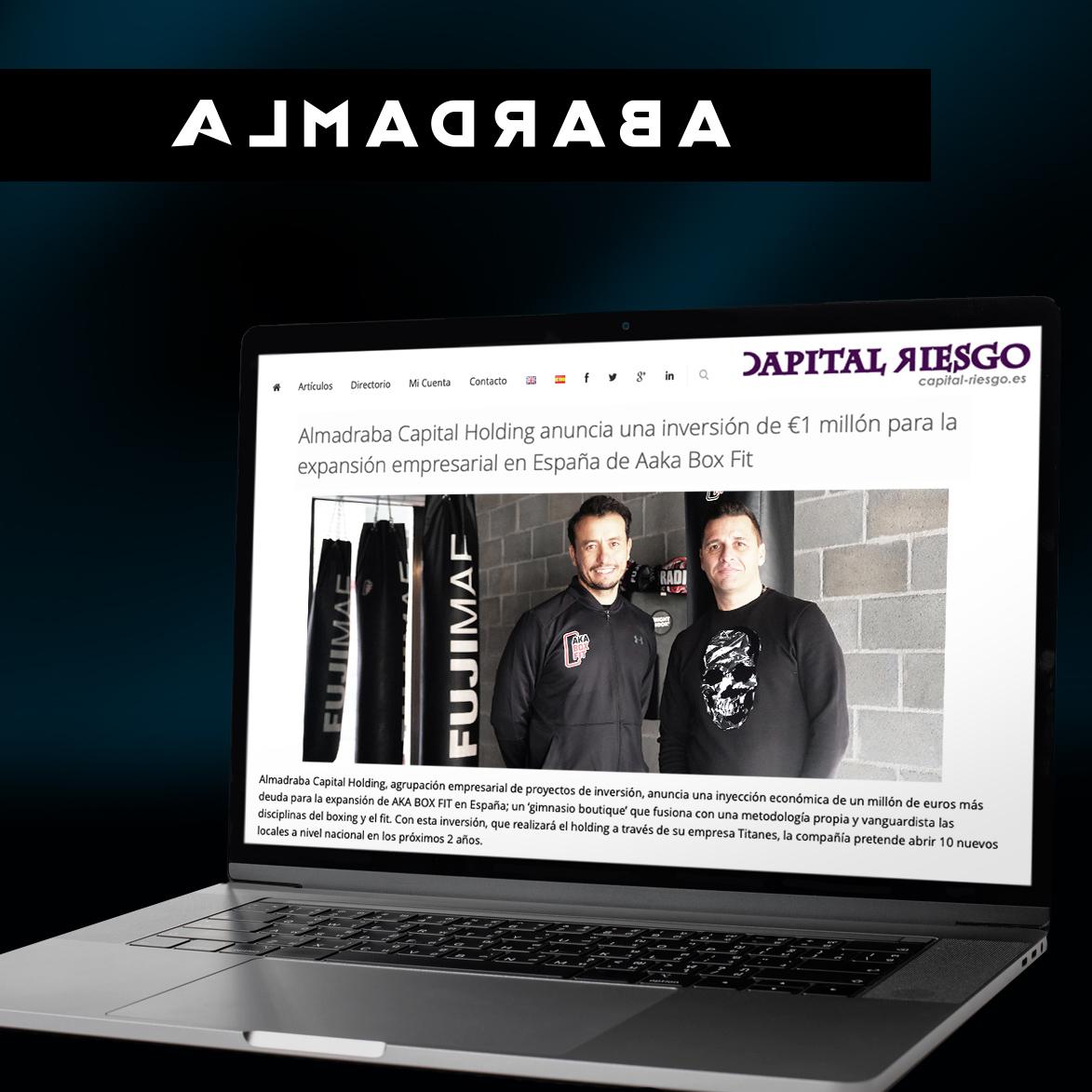 Imagen de la noticia Almadraba Capital Holding anuncia una inversión de €1 millón para la expansión empresarial en España de Aaka Box Fit