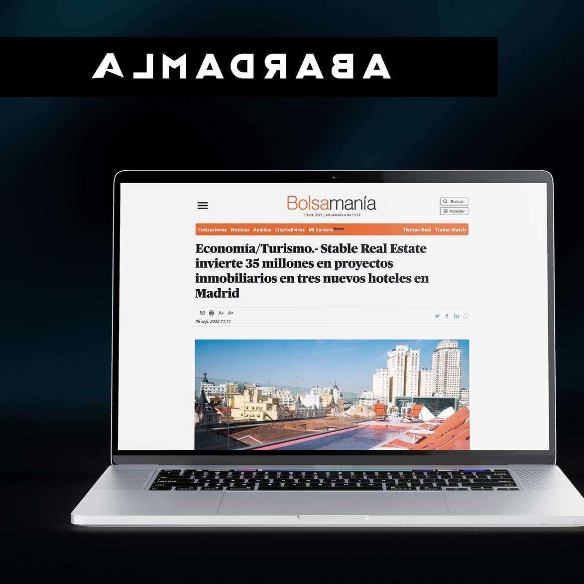 Imagen de la noticia Stable Real Estate invierte 35 millones en proyectos inmobiliarios en tres nuevos hoteles en Madrid
