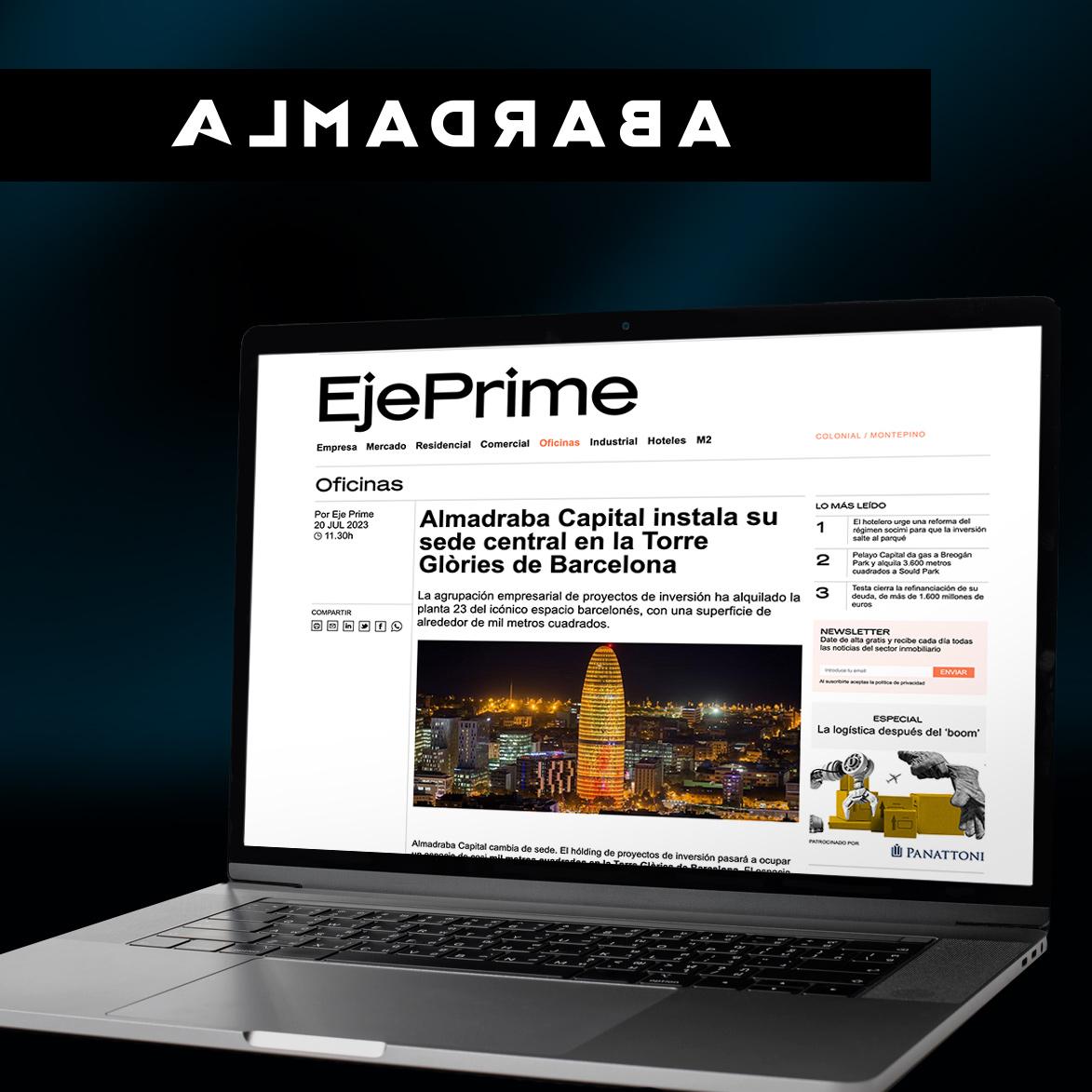 Imagen de la noticia Almadraba Capital instala su sede central en la Torre Glòries de Barcelona