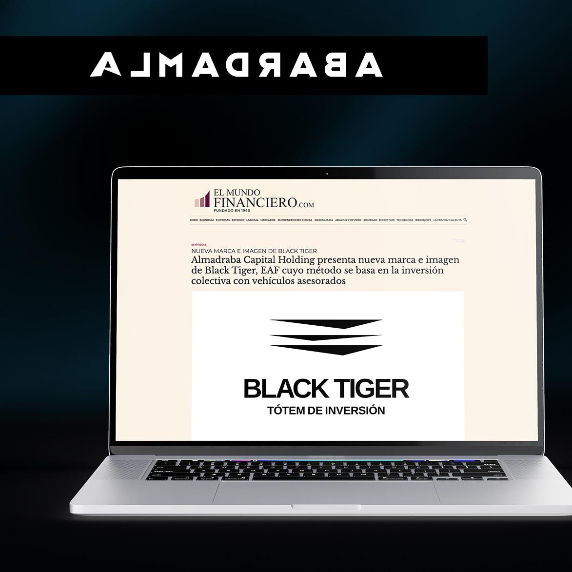 Imagen de la noticia Almadraba Capital Holding presenta nueva marca e imagen de Black Tiger, EAF cuyo método se basa en la inversión colectiva con vehículos asesorados